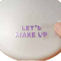Adhésif de transfert UV imperméable à l'eau autocollants en vinyle or rose logos clairs pour cosmétiques de beauté bouteilles de parfum bougies cadres photo