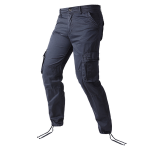 Pantalones Casuales de Verano para Hombre, de Alta Calidad, 100% Algodón, Tela de Lona, Secado Rápido, Corte Recto, Transpirables, Ajustados, Cintura Elástica, Estilo Vintage - Product Image 6