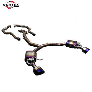 Système d'échappement Catback en alliage de titane électronique haute performance Vortex Custom pour Audi RS5 B9 - Product Image 3