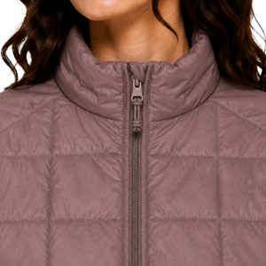 Fabricant de vestes matelassées pour femmes sur mesure OEM, veste d'hiver chaude en coton matelassé, veste rembourrée - Product Image 5