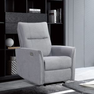 Juego de sofás de lujo para sala de estar, sillón reclinable eléctrico con carga USB, cómodo sillón reclinable - Product Image 3