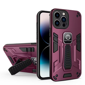 Nuova <span class=keywords><strong>Cover</strong></span> Popolare per <span class=keywords><strong>iPhone</strong></span> 16 15 14 13 <span class=keywords><strong>12</strong></span> 11 <span class=keywords><strong>Pro</strong></span> <span class=keywords><strong>Max</strong></span> con Supporto, Design Lussuoso in TPU+PC, Custodia Antiurto per Cellulare con Cavalletto - Product Image 5