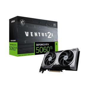 Nouvelle carte graphique de jeu pour ordinateur de bureau ASUS 2025 GeForce RTX 5060/RTX 5060 Ti 8G VENTUS 2X OC, design Esports, deux ventilateurs, 10 Go - Product Image 1