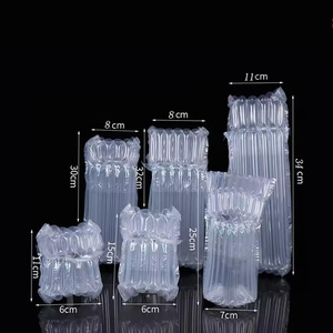 Sinh Thái Thân Thiện Có Thể Tái Chế Bền Không Thấm Nước Chai Rượu Vang Bảo Vệ Nhựa Đệm Không Khí Túi Bao Bì Bơm Hơi - Product Image 2