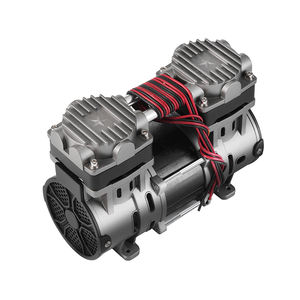 Pompe à double piston muette sans huile 220V petit compresseur d'air sec et pompe à vide avec garantie de 2 ans - Product Image 4