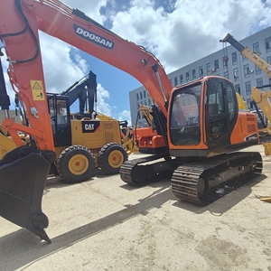 Excavadora Usada DOOSAN DX140 de 14 Toneladas, Motor Cummins, Bomba Hidráulica Kawasaki, Válvula KYB, Pocas Horas de Uso, 90% Nueva, Competitiva, 2023 - Product Image 5