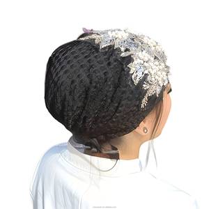 Women's Ethnic Muslim <b>Scarf</b> Inner Cap Rhinestones, Arabian Headscarf with Tie, Head Wrap Hat - Product Image 1