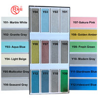 Revêtement de sol liquide époxy effet marbre brillant YURU, peinture auto-nivelante moderne