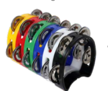 Tambourin à main <span class=keywords><strong>en</strong></span> <span class=keywords><strong>métal</strong></span> cloche <span class=keywords><strong>en</strong></span> plastique hochet balle <span class=keywords><strong>Percussion</strong></span> pour KTV fête enfant jeu jouet Instrument de musique - Product Image 4