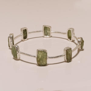 Bracelet de pierres précieuses en argent sterling 925, bijoux de pierres précieuses brutes en argent améthyste, fournisseur de bijoux de pierres précieuses en argent antique 925 - Product Image 5