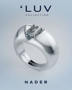 Anillo de Corazón de Oro Blanco de 18K con Diamante Clásico Certificado por IGI para Compromiso y Boda - Product Image 2