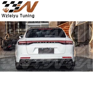 ลิ้นดิฟฟิวเซอร์กันชนหลังคาร์บอนไฟเบอร์แบบแห้ง สำหรับ <span class=keywords><strong>Porsche</strong></span> <span class=keywords><strong>Panamera</strong></span> 971 971.1 971.2 GTS <span class=keywords><strong>Turbo</strong></span> <span class=keywords><strong>S</strong></span> ปี 2017-<span class=keywords><strong>2023</strong></span> - Product Image 6