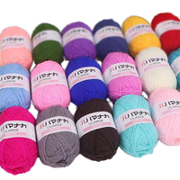 Ventes Directes Fabricant Laine Fantaisie 100% Acrylique Teinte Filée, Tricotée Main Quatre Brins Épaisseur Moyenne, pour Bébés et Coton Lait