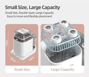 <span class=keywords><strong>เครื่อง</strong></span>ล้าง<span class=keywords><strong>ขวด</strong></span><span class=keywords><strong>นม</strong></span>อัตโ<span class=keywords><strong>นม</strong></span>ัติ 4 ชุด ขนาด 2.6 ลิตร 530 วัตต์ พร้อมฟังก์ชั่นฆ่าเชื้อ - Product Image 5