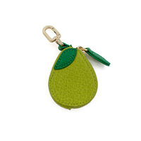 Porte-monnaie miniature en PU, série de fruits créatifs et mignons, porte-clés, sac de rangement, pendentif