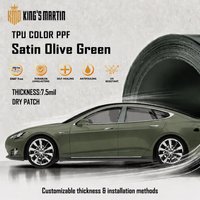 Film de protection de peinture automobile TPU 7,5 mil à changement de couleur, auto-réparant, anti-rayures, anti-UV et anti-infrarouge, garantie 5 ans