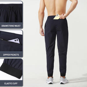 HEALY Pantalones Deportivos de Chándal para Hombre con Bolsillos con Cremallera y Cintura Elástica para Entrenamiento Gimnasio Jogging Correr - Product Image 2