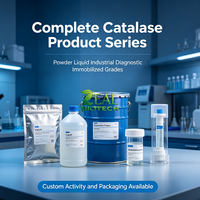 Catalase de qualité alimentaire CAT Enzyme EC1.11.1.6 en poudre et liquide, immobilisée industriellement, pour la laiterie, la pâtisserie, le traitement des eaux usées textiles ZEAL