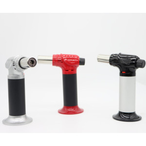 Encendedor de Antorcha de Diseño Nuevo 2022, Encendedor de Gas Metálico Portátil y Económico, Accesorios para Fumar, Llama de Antorcha Metálica, Llama de Chorro - Product Image 1