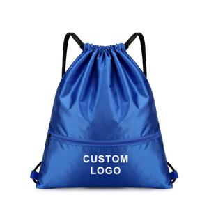 Vietnam Factory Custom Design <b>Drawstring</b> Backpack Advertising Promotion Polyester Nylon Sports Outdoor Travel and Shopping <b>Bag</b> - Product Image 1