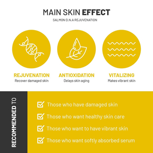 Hàn Quốc Cá Hồi DNA EGF Phức Tạp Vàng Ampoule Huyết Thanh Nhãn Hiệu Riêng Chăm Sóc Da Làm Săn Chắc Dưỡng Ẩm Chống Nhăn Mặt Huyết Thanh Kem Dưỡng Ẩm - Product Image 4