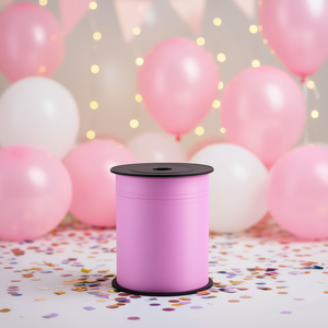 Ruban rose mat Party Love 500m pour décoration de fête - Product Image 3