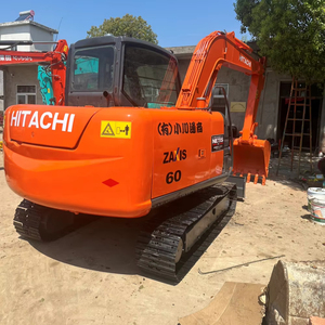 Excavatrice Hitachi ZX60 d'occasion du Japon, 6 tonnes, modèle 2022, moteur de haute qualité, équipement de construction à vendre - Product Image 1