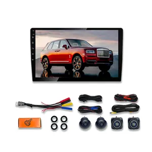 3D Full View Android 3D Surround Bird View Parking Camera Android Screen Dvd 360 Panoramic View Parking System With 360 Camera