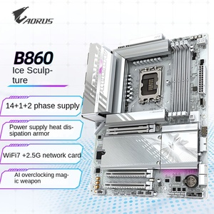 Carte mère de bureau Intel GIGABYTE B860 AORUS ELITE WIFI7, nouvelle conception Ice Sculpture, format ATX, double canal mémoire, SATA B8 - Product Image 5