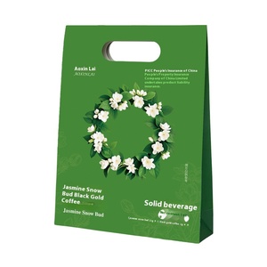 Aoxin Lai Jasmine Snow Bud Black Gold Caffè Istantaneo Bulletproof a Basso Contenuto Calorico con MCT, Tè al Latte, Bevanda Solida, Spezie ed Erbe dal Gusto Morbido - Product Image 1