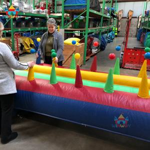 Jeu de balle flottante gonflable pour adultes et enfants, en PVC, avec balles océaniques, pour l'extérieur, jeu de défi, dès 3 ans - Product Image 6