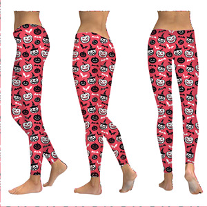 2019 Halloween Fitness Gym Personnalisé Imprimé <span class=keywords><strong>Leggings</strong></span> Pour <span class=keywords><strong>Les</strong></span> Femmes - Product Image 5