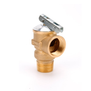 Vanne de sécurité pour chauffe-eau en laiton sans plomb, norme américaine 3/4 NPT, vente directe Yuhuan, 150 psi, vanne de décharge de pression en laiton - Product Image 1