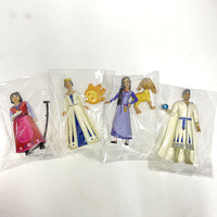 XR 6 pièces un ensemble le souhait roi sur le thème fête poupée figurine gâteau topper