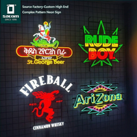 Letrero de Neón Personalizado con Logotipo Comercial para Cafetería, Tienda de Juegos, Decoración de Pared