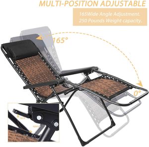 Nuevo producto <span class=keywords><strong>Silla</strong></span> plegable <span class=keywords><strong>reclinable</strong></span> de gravedad cero de alta calidad Mejores ventas Sillas de tumbona de playa al aire libre - Product Image 4