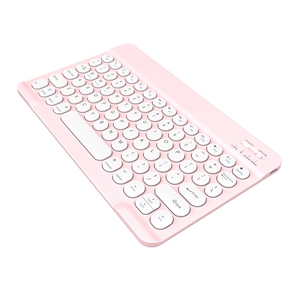 Logotipo personalizado Tecla redonda de 10 pulgadas para teclado Bluetooth Compatible con Android para Samsung S10 FE y para el sistema Windows Nuevo soporte - Product Image 2
