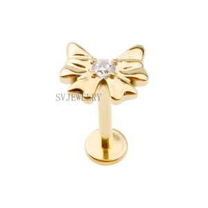 2024 diseño más popular <span class=keywords><strong>precio</strong></span> <span class=keywords><strong>de</strong></span> fábrica F136 <span class=keywords><strong>titanio</strong></span> internallty roscado labret <span class=keywords><strong>piercing</strong></span> joyería - Product Image 2