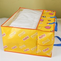Drap de lit bon marché en gros de la collection intérieure sacs de rangement textiles personnalisés pour les vêtements organisateur grands sacs de rangement
