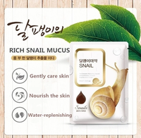 Masque facial coréen hydratant et blanchissant à la bave d'escargot pour le soin de la peau - Vente en gros