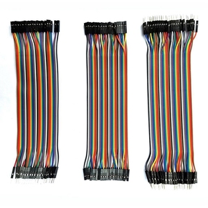 OKY0060 Câble Dupont 40 broches femelle-femelle 20 cm pour platine d'expérimentation Arduino DIY - Product Image 2