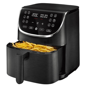 Itchen-freidoras de aire eléctricas digitales de acero inoxidable, máquina de freír de 5,5 L, 6,8 L, 8L, 9L, cesta doble visible, IR, <span class=keywords><strong>2023</strong></span> - Product Image 6