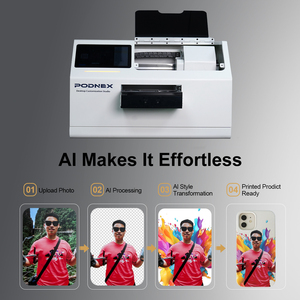 Impresora de Fundas para Teléfonos PodNEX Smart AI UV, Máquina de Impresión Plana A3 para Llaveros, Etiquetas para Mascotas, Fundas para AirPods y Adornos - Product Image 3
