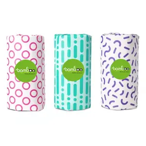 Sustainable Kitchen Paper Towel Bamboo FSC Certificated Tissue Paper Kitchen Towel Roll
