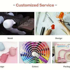 Đồ chơi tắm cho bé bằng silicon hình thú, không chứa BPA, được thiết kế riêng cho trẻ em - Product Image 5