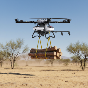 Dron Agrícola de Fibra de Carbono con Cámara para Protección de Cultivos, Protección Auditiva Real, Suministro para Accidentes por Ahogo, Meanirsd GFM 8OL - Product Image 4