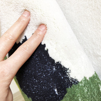 Tapis moelleux de luxe pour la maison, tapis vert antidérapant et doux pour le salon, la salle à manger, tapis personnalisés pour la chambre à coucher