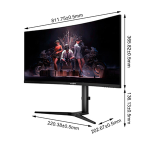 Chất lượng đường cong màn hình 4K 34 UltraWide Màn hình máy tính 3440x1440 4k PC hiển thị 34inch cong màn hình Màn hình Ultra W - Product Image 2
