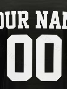 Camiseta de Fútbol Personalizada con Logotipo para Hombre, Uniforme de Fútbol con Patrones Dinámicos en Negro y Rojo, Venta al por Mayor - Product Image 5