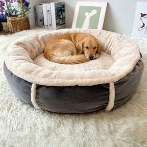 Luxury Modern Classic Cartoon Comfortable Dog Bed for Small & Large Dogs with Corduroy and PP Cotton Fill - Product Image 2